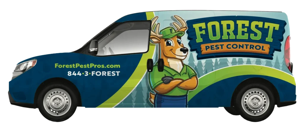 Forest Pest Control service van - Pest Control and Exterminator services in Central Florida